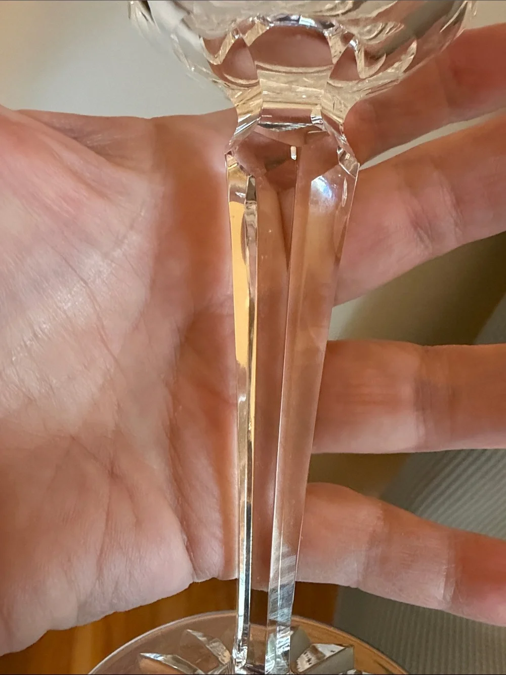 Vintage Waterford Avoca wine Hock - Clear